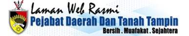 Pejabat Daerah Dan Tanah Tampin